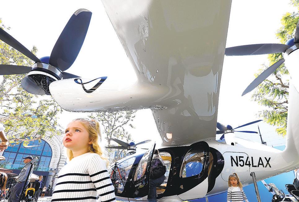 Flying taxis could beat the Olympics to L.A.
