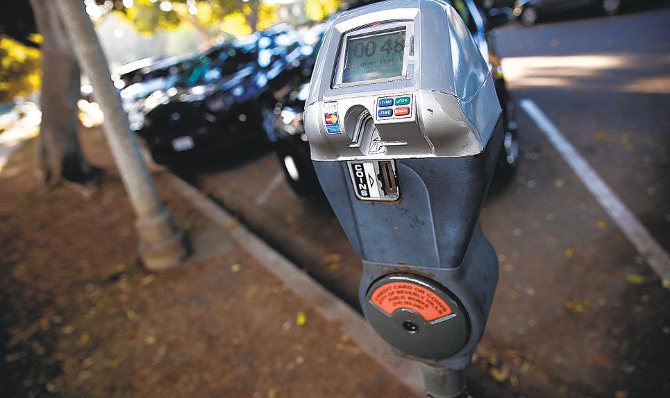 Parking in L.A.'s metered spaces will soon get more costly