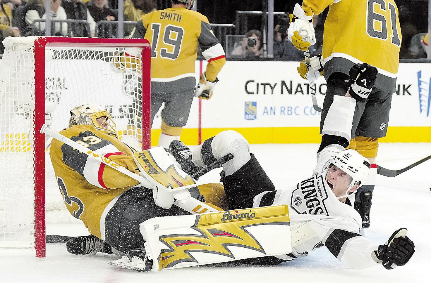 Kings rally late and overcome Vegas in a shootout