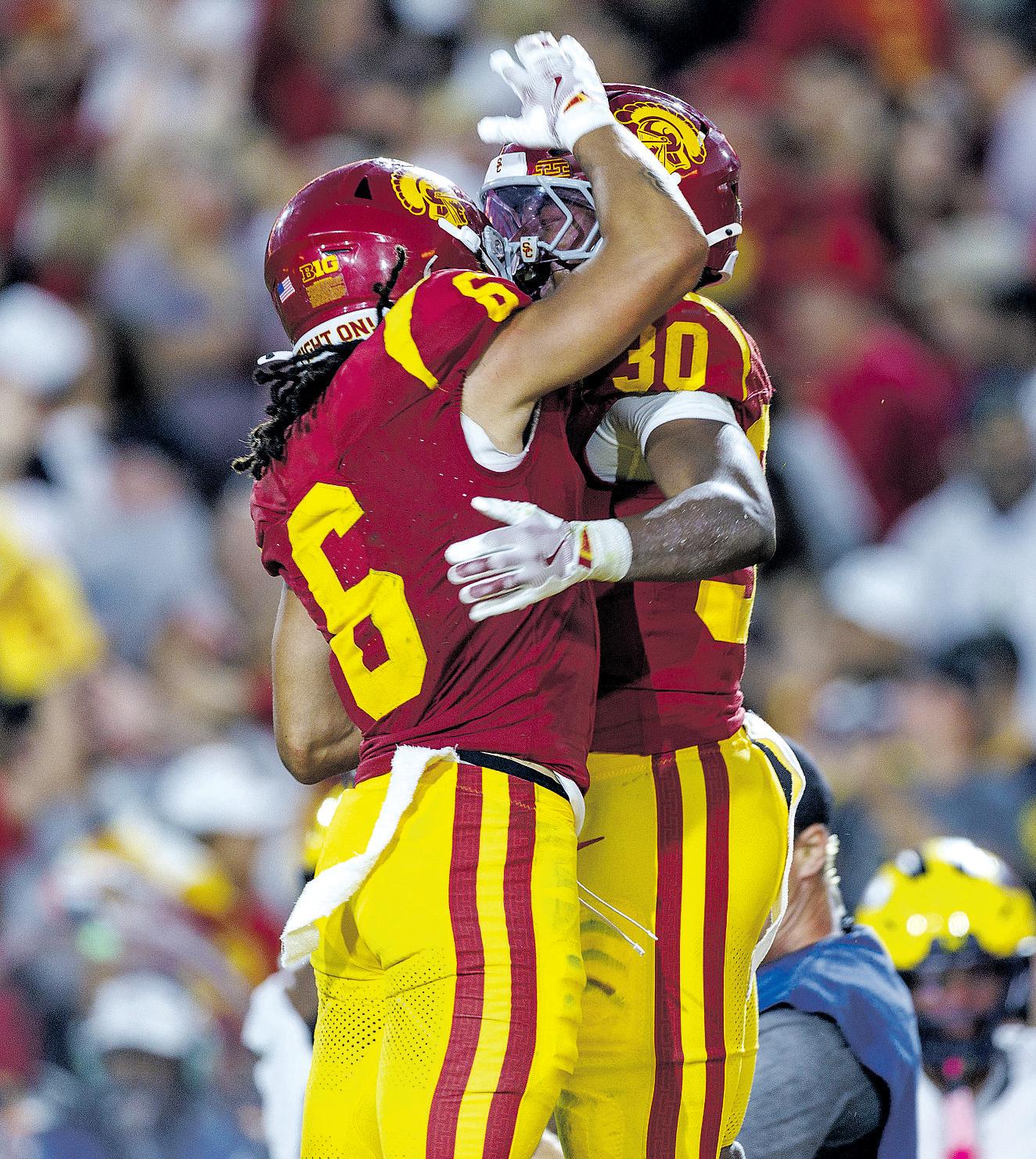 Walk-on Miller leads Trojans to a statement win over Wolverines