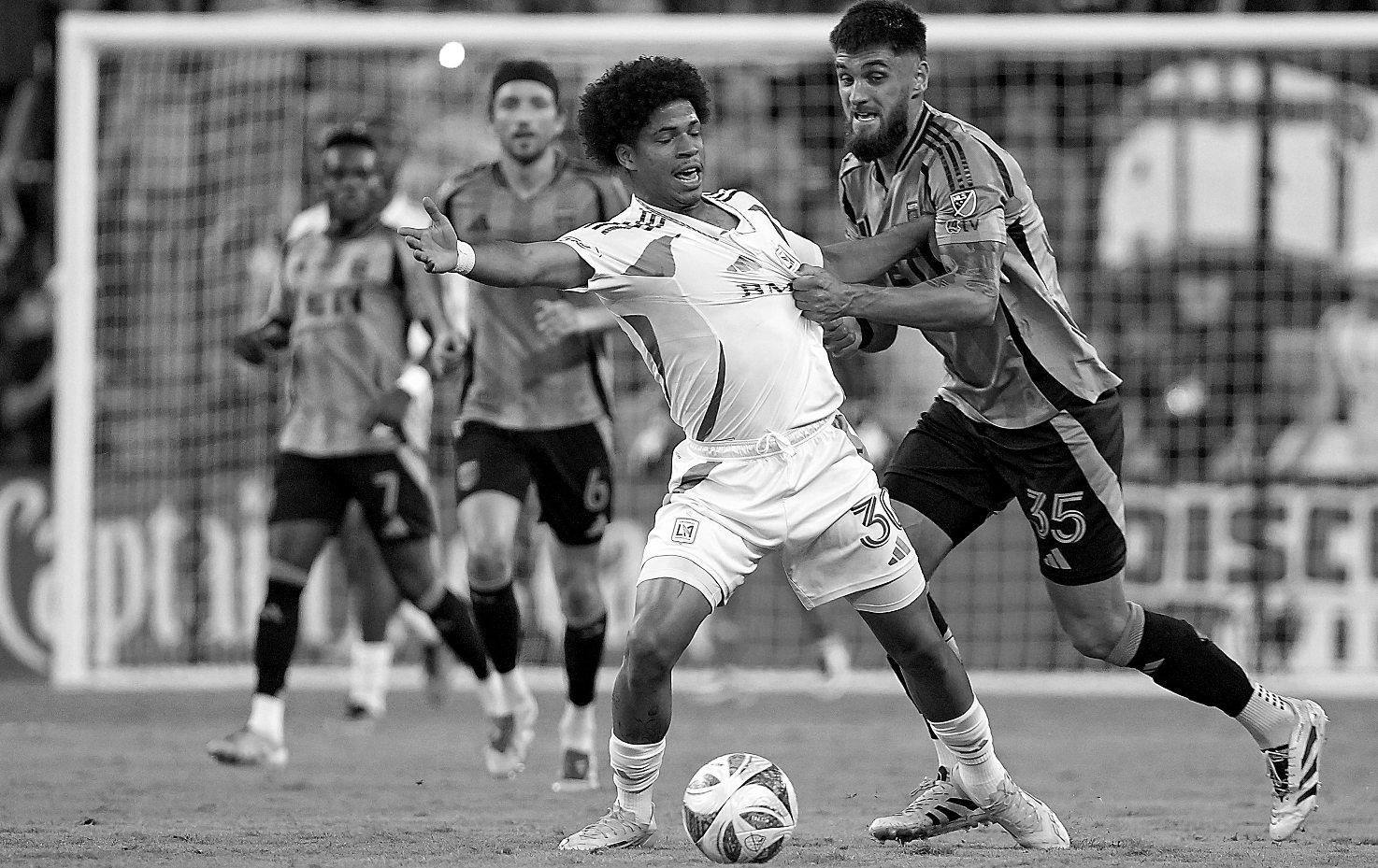 Shorthanded LAFC shut out