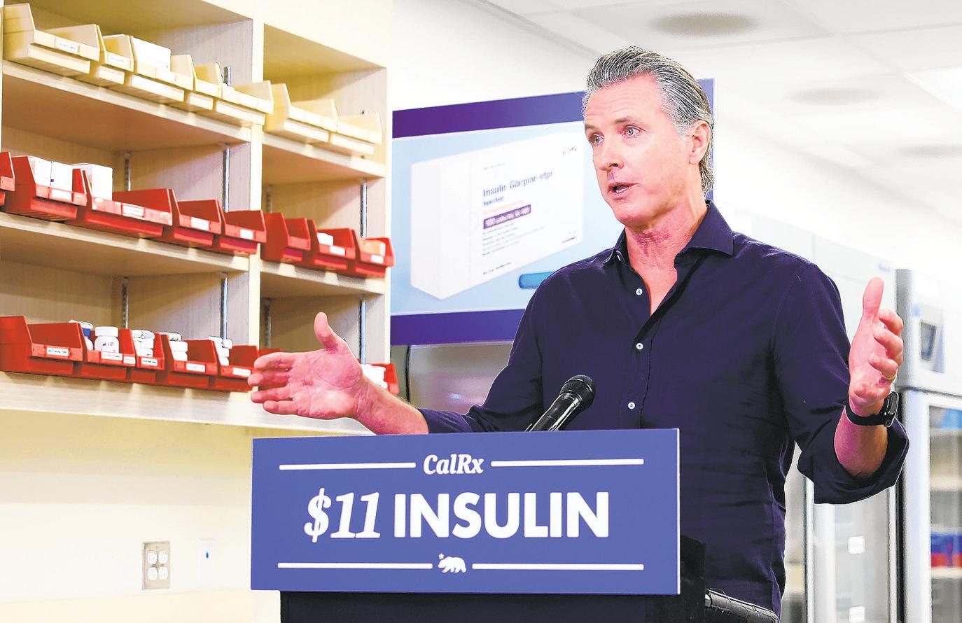 California's drug program will offer cheaper insulin