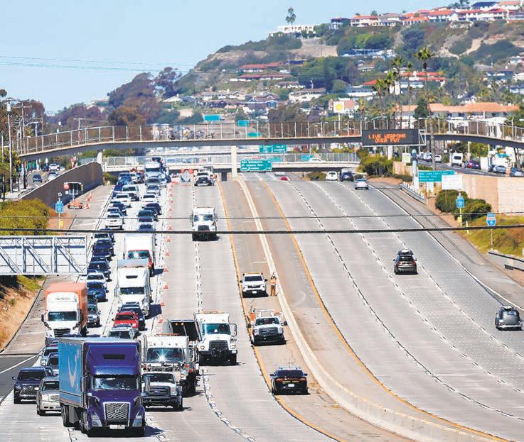 FREEWAY CLOSURE DEEPENS STRAIN