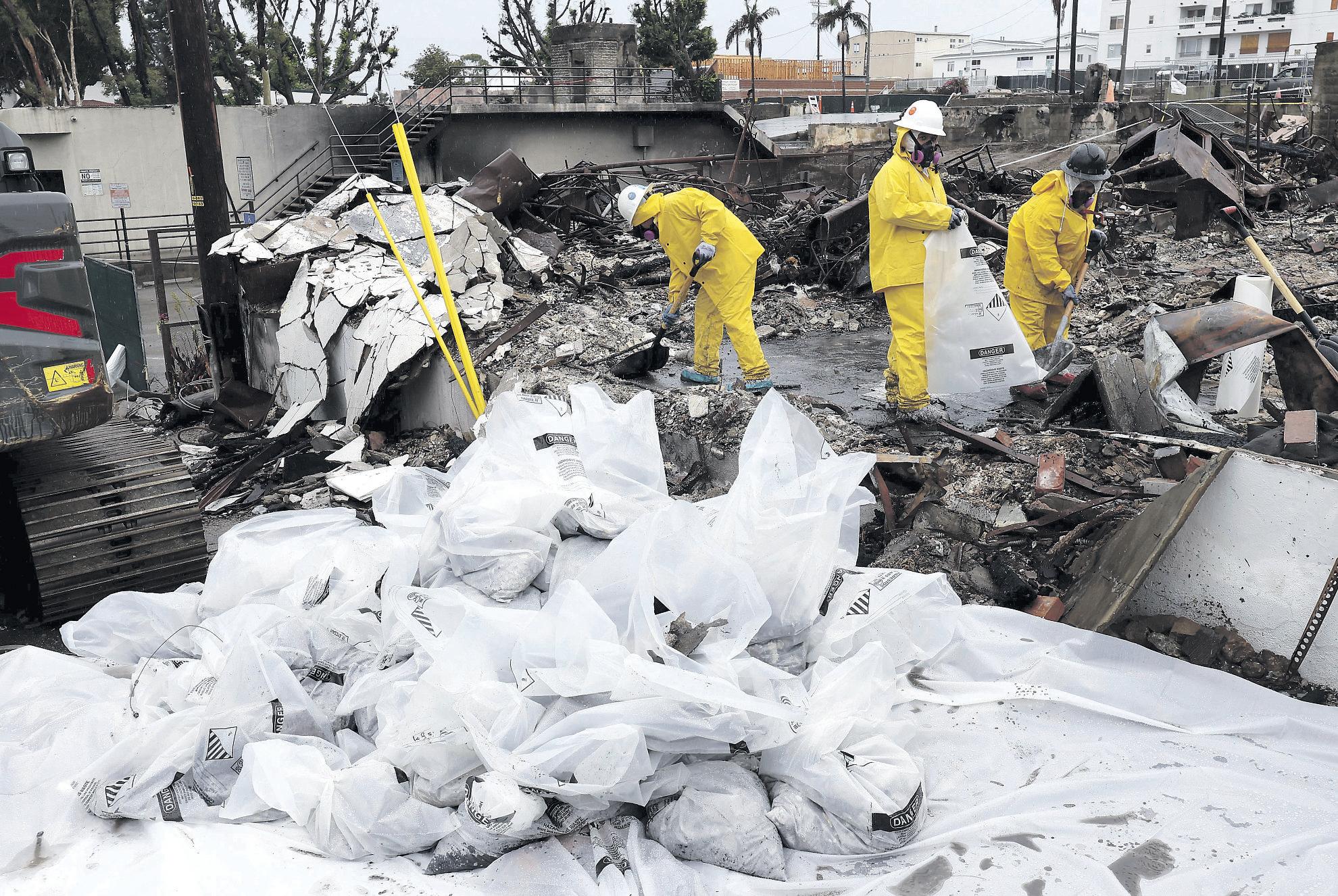 8 fire-damaged sites a 'public nuisance'