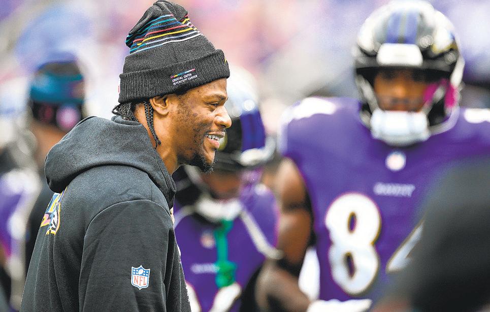 Jackson returns to the practice field