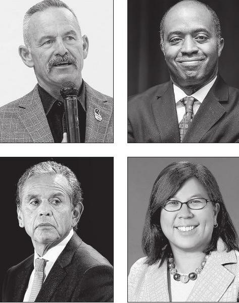 Climate and fires divide rivals for governor