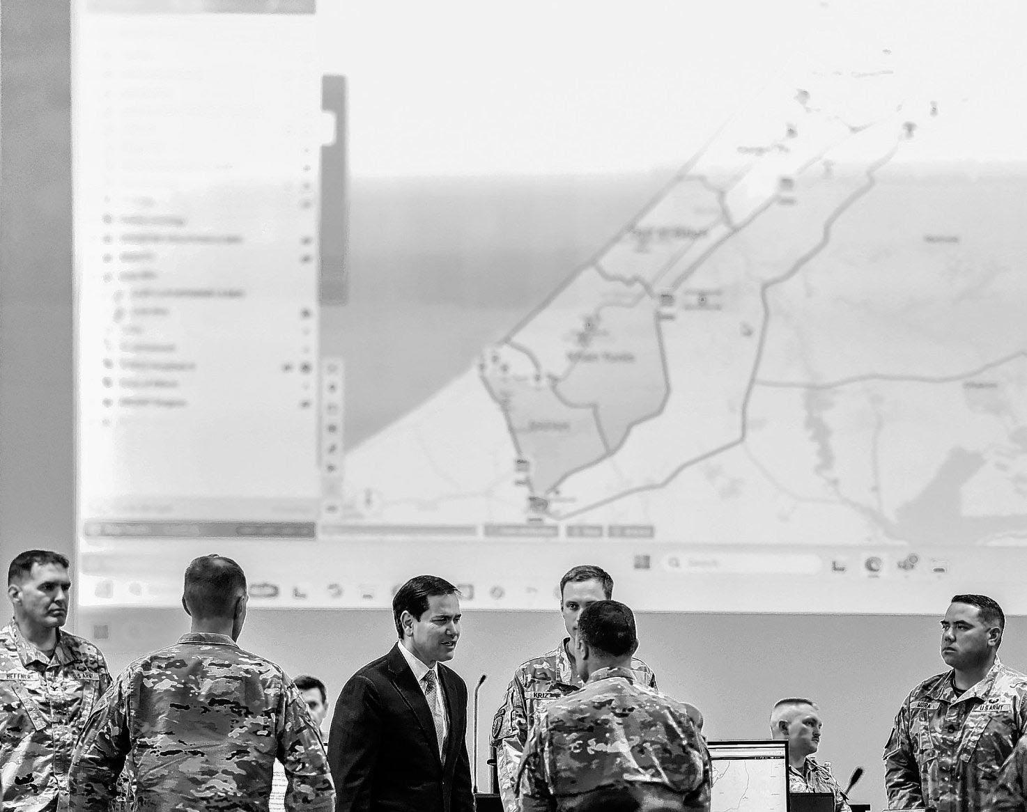 Rubio tours center in Israel overseeing ceasefire