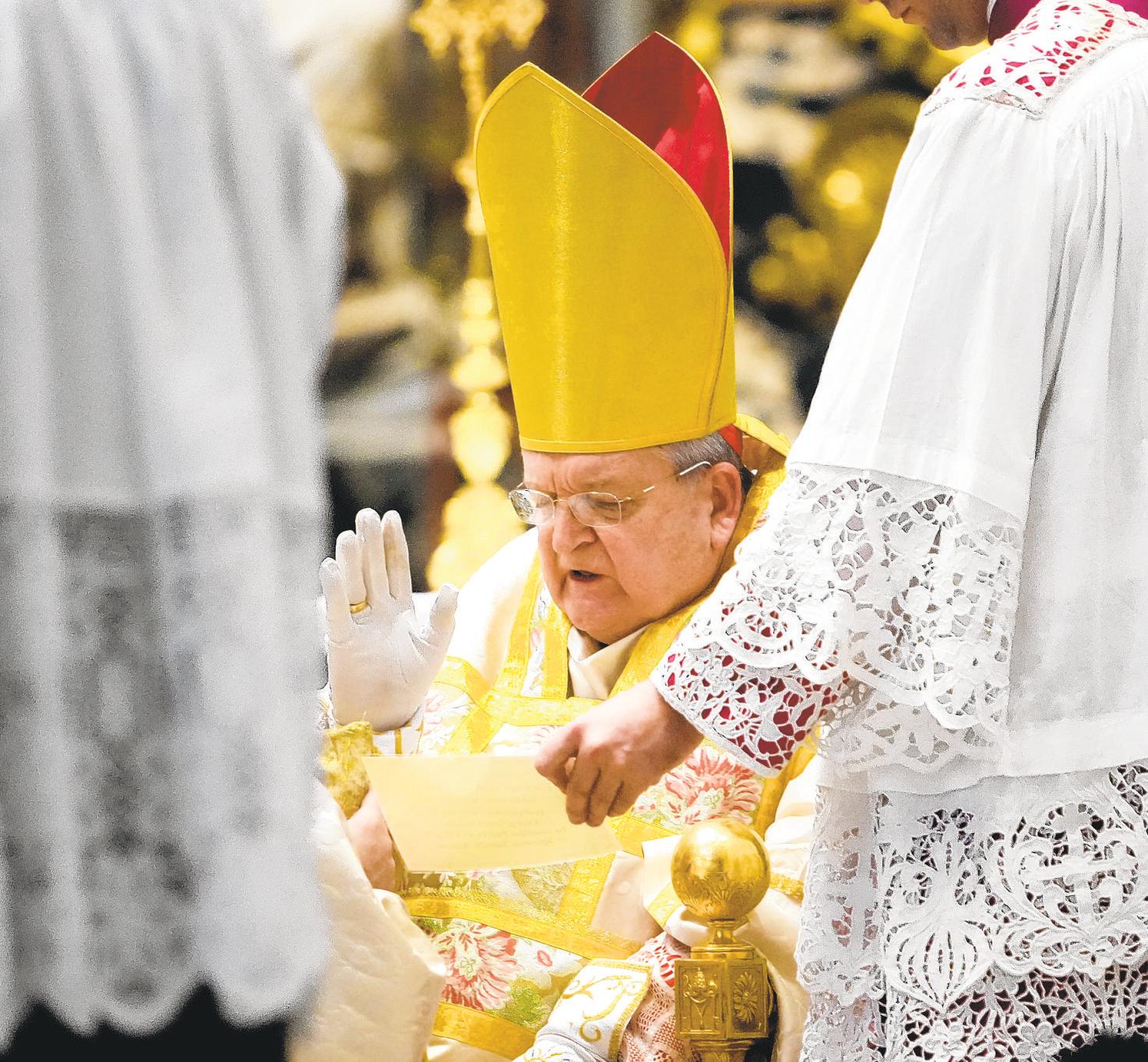 American cardinal celebrates old Latin Mass at Vatican
