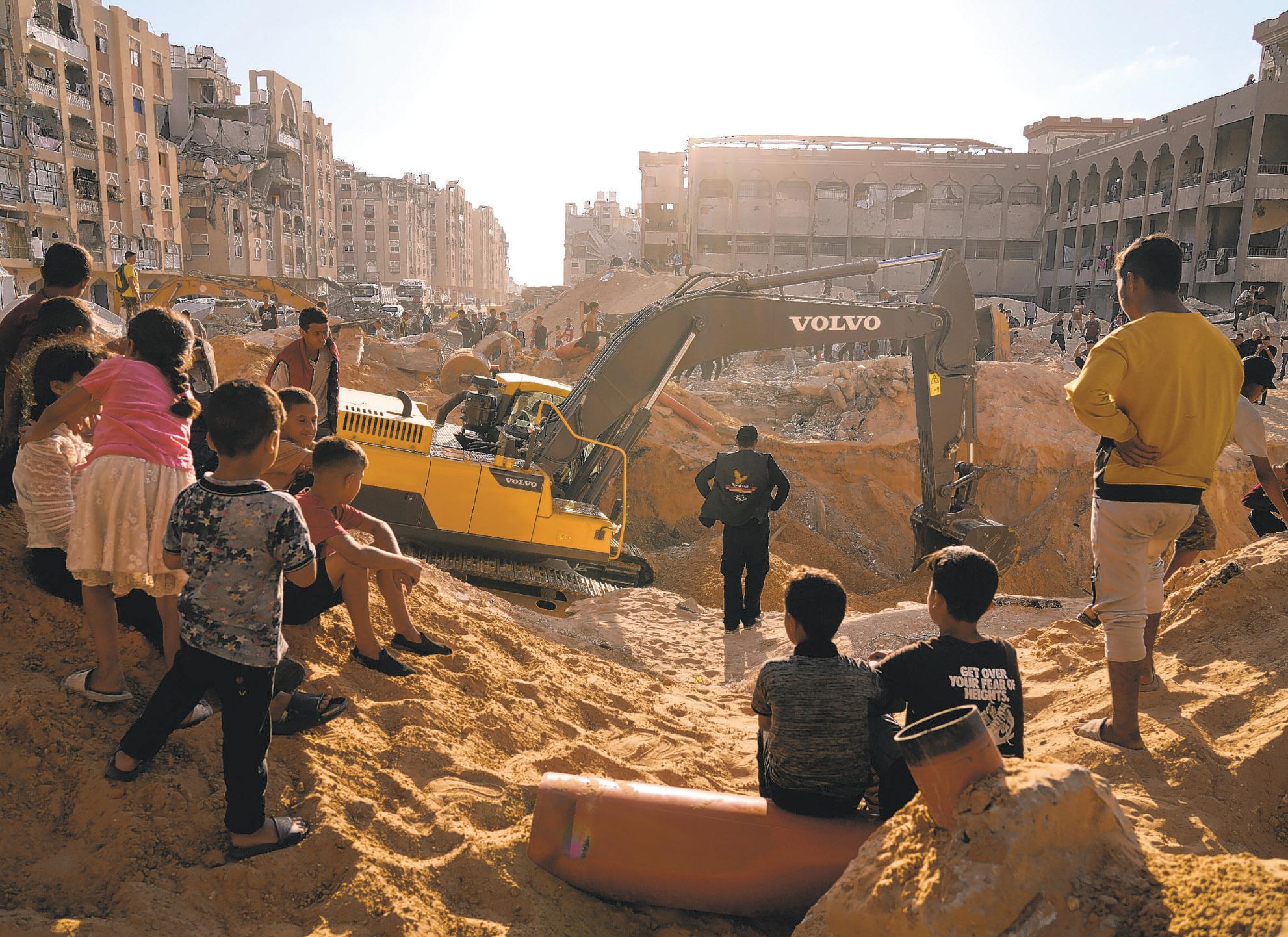 Hamas expands search for remains of hostages