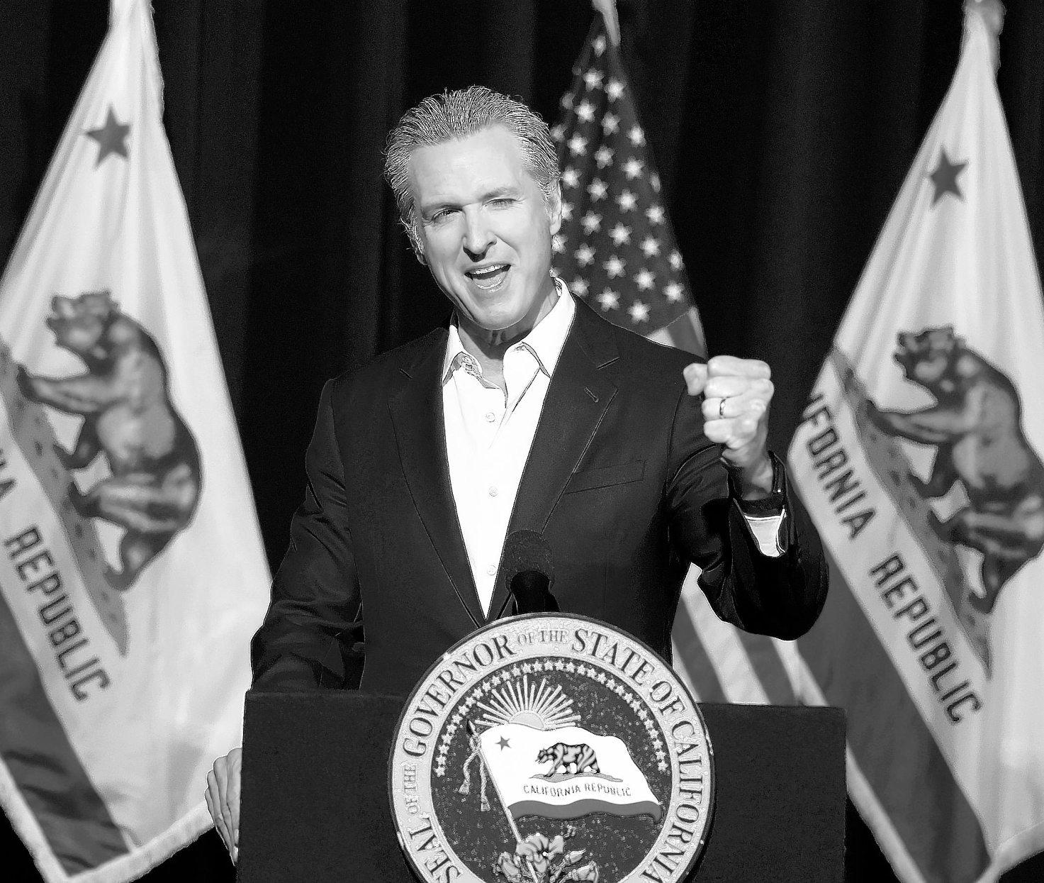 Newsom, Harris both weighing presidential bids