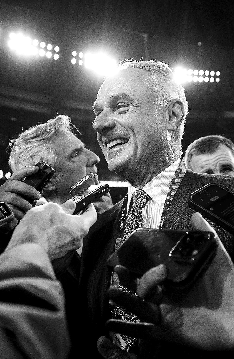 Manfred feels 'positive' about MLB players in 2028 Olympics