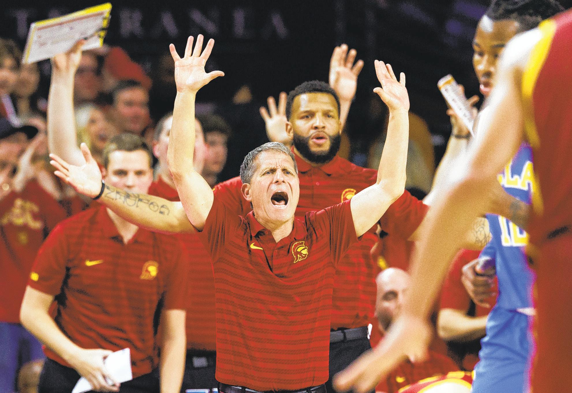 He'll stop at nothing to boost the Trojans