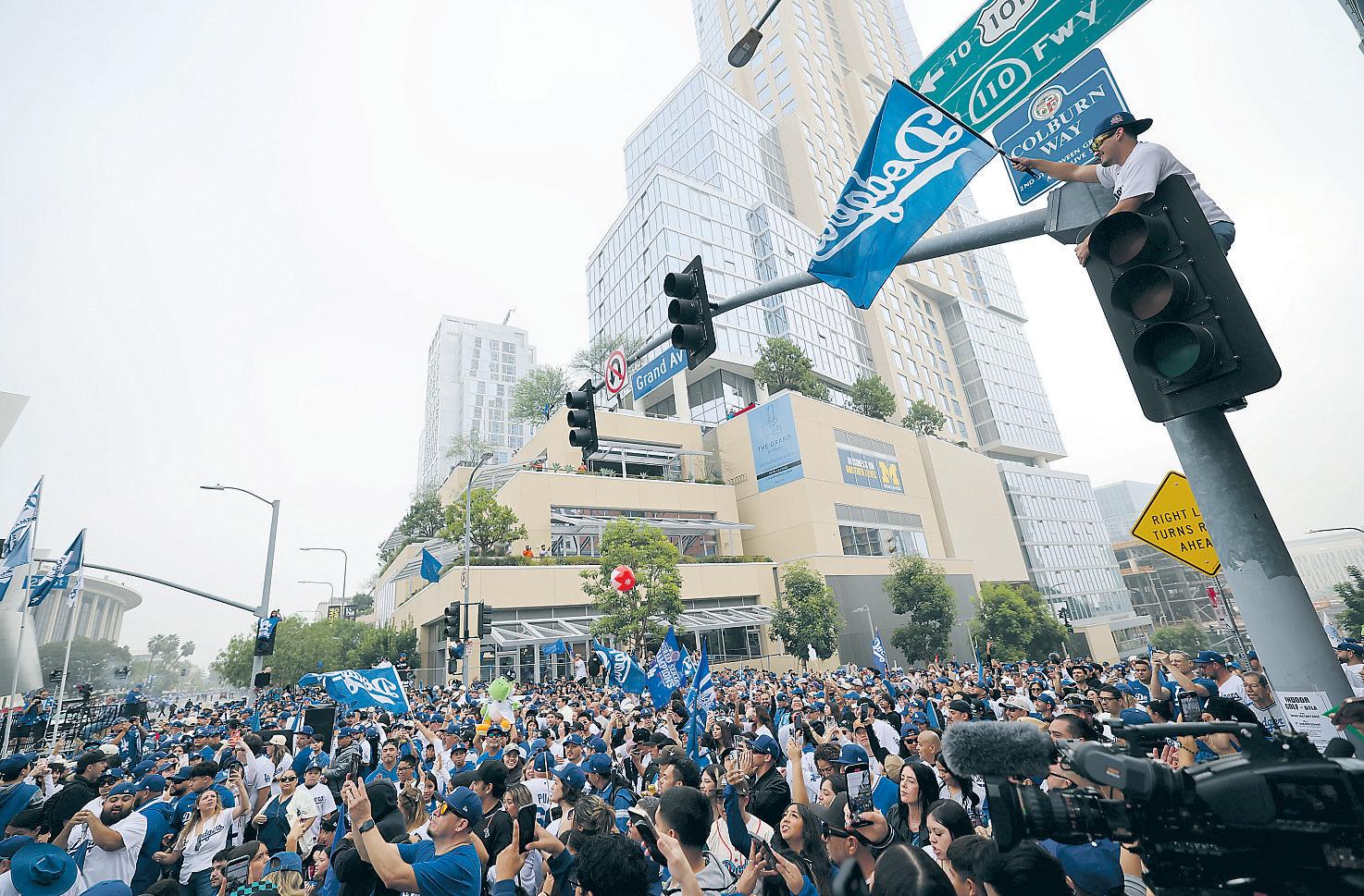 L.A. needed a reason to celebrate