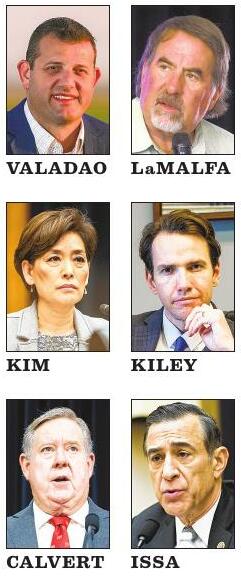 After districts are redrawn, 6 lawmakers face challenge