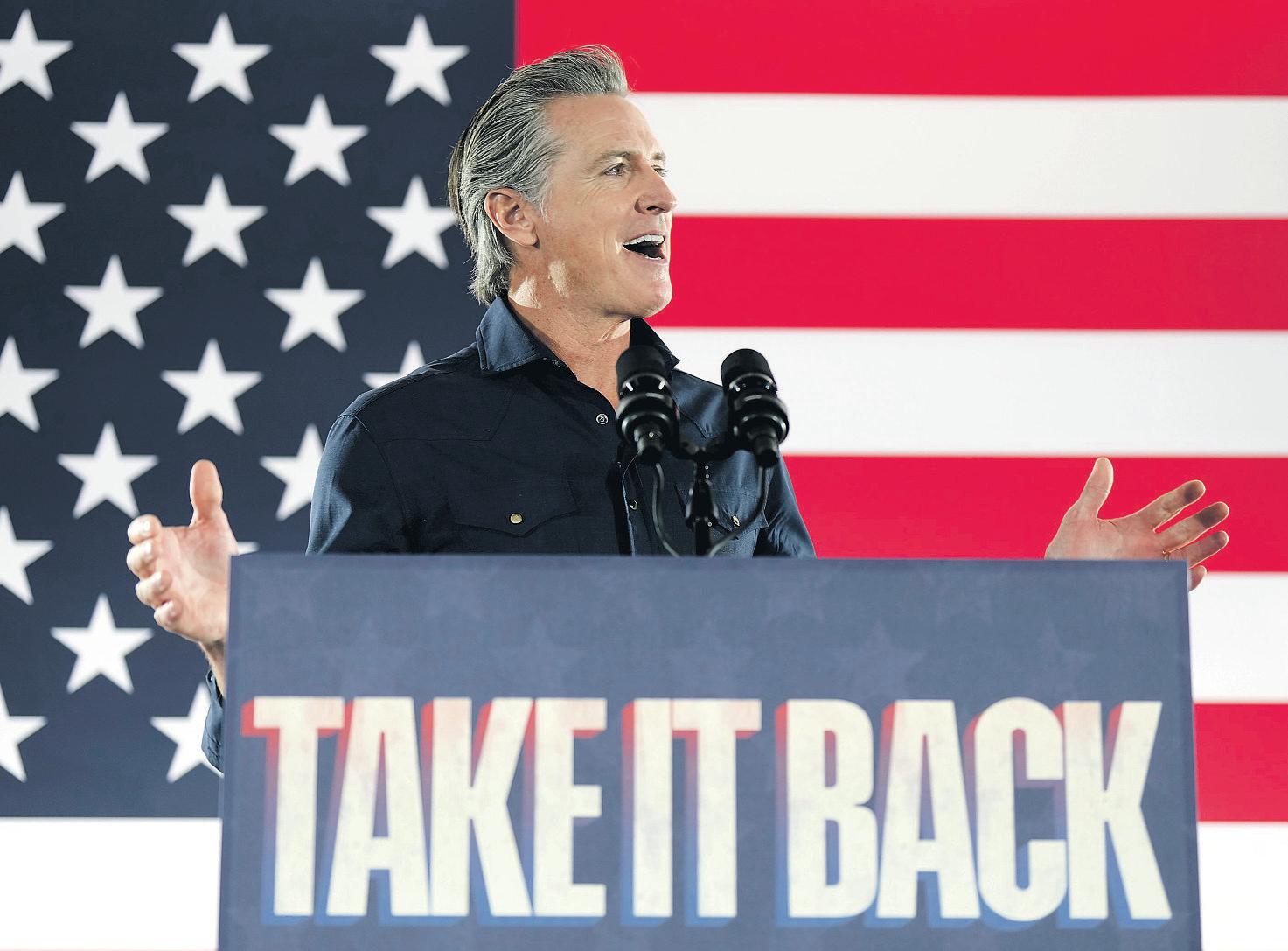 Governor pokes at Trump, takes victory lap in Texas over Prop. 50