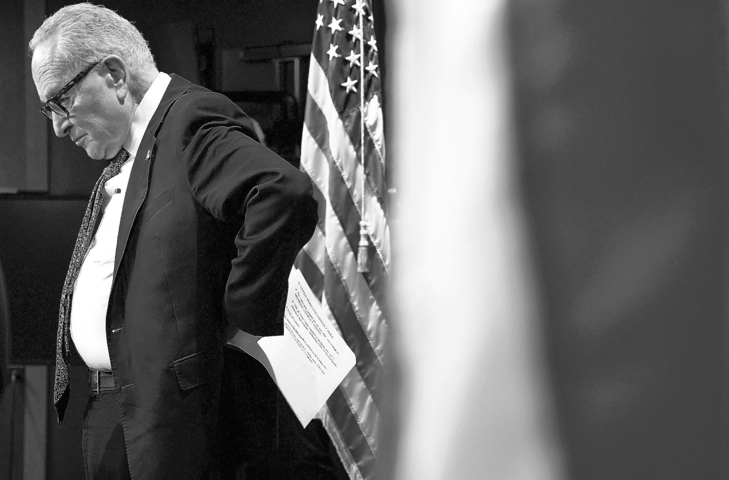 Calls for Schumer to step down from leadership