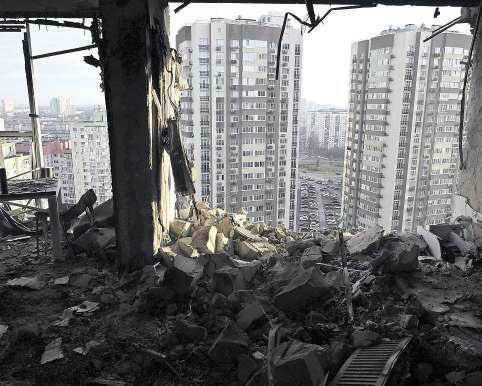 Russia unleashes massive overnight drone and missile attack on Kyiv