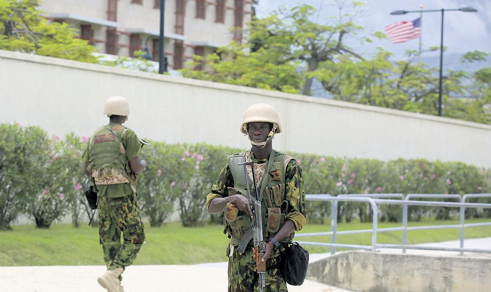 Suspected Haitian gang members fire on Marines