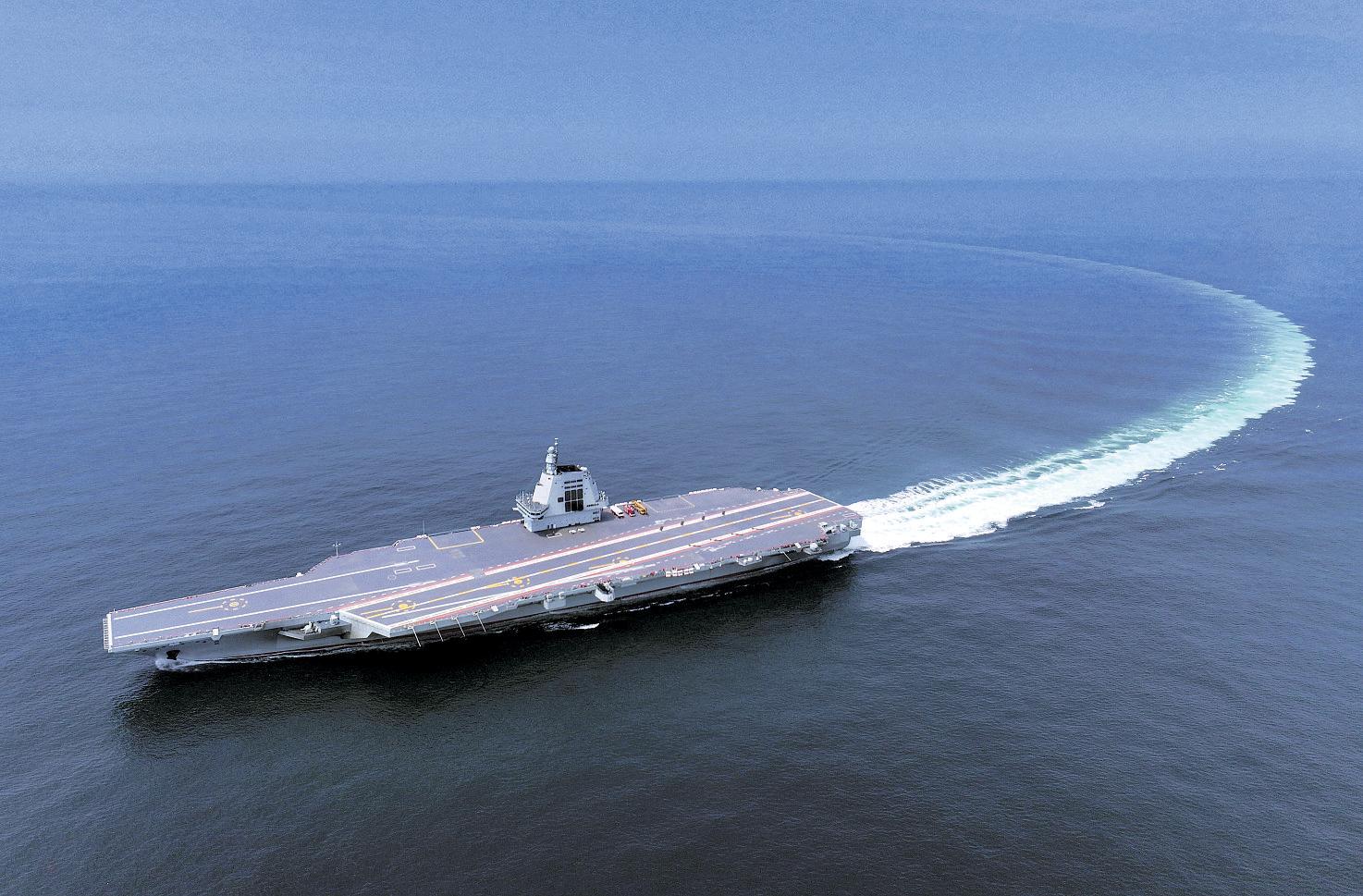 Military's latest ship puts China in new league