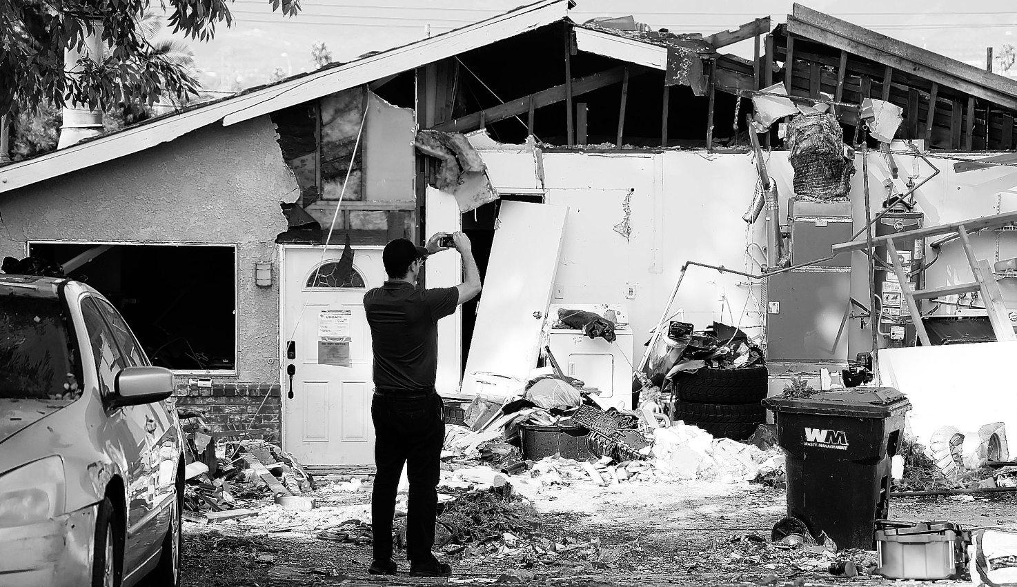 Gas leak caused explosion in Chino Hills, officials say