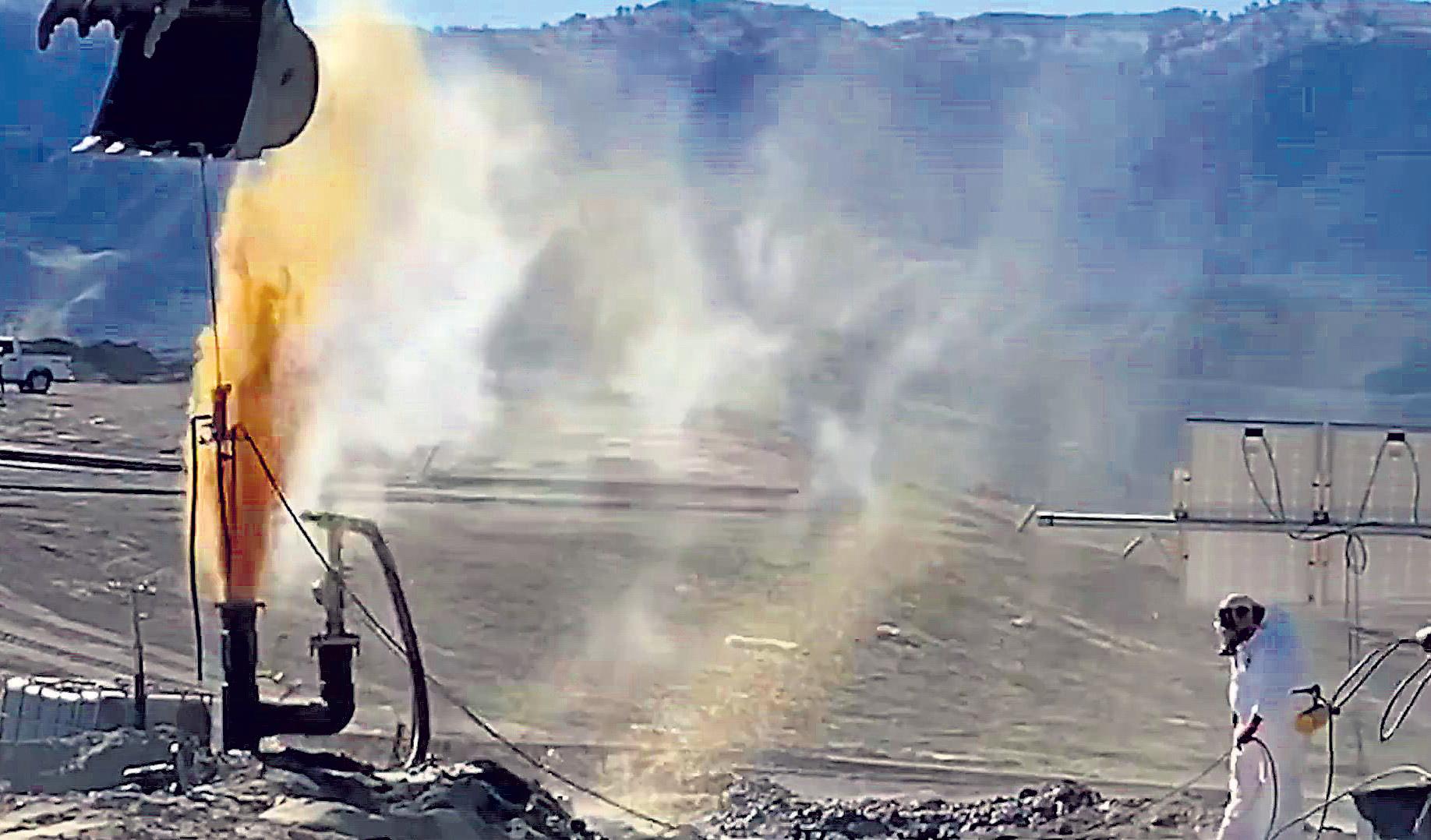 A MOVE TO MAKE LANDFILLS SAFER