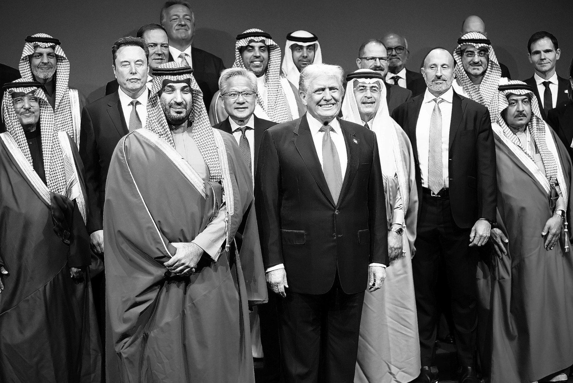 Trump, crown prince united in disdain for press