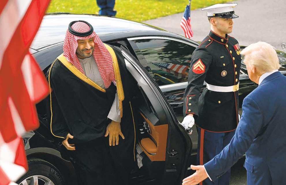 A pariah no more, he's Trump's pal