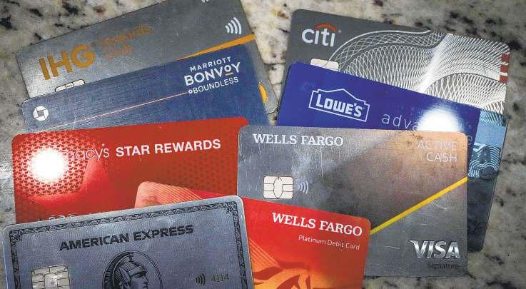 So your ex took out a credit card in your name