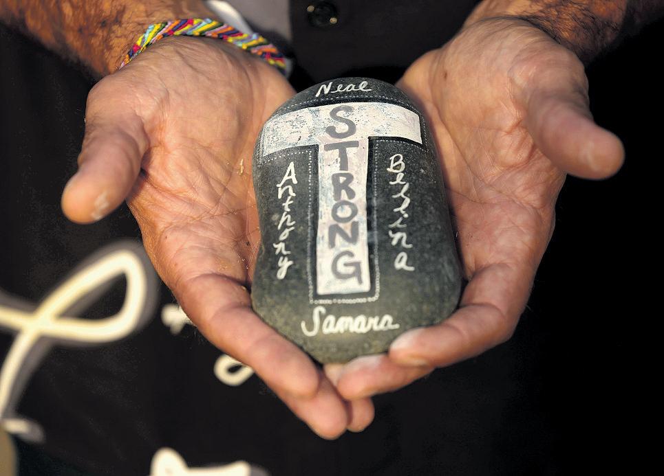 Behind a son's smile, a silent untreated crisis