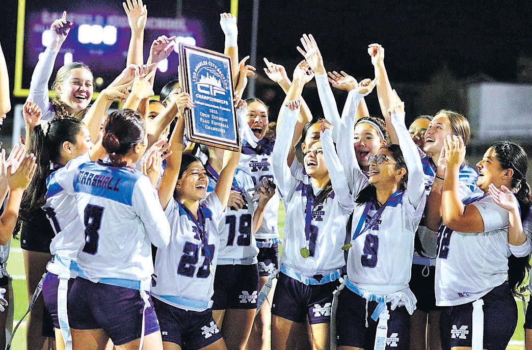 L.A. Marshall defeats Eagle Rock for flag football title