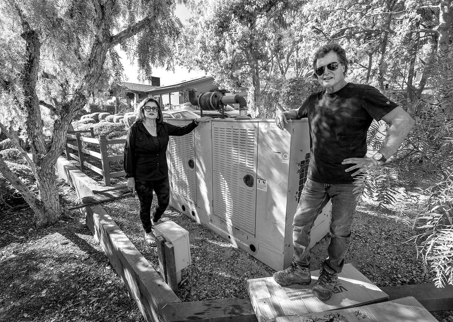 Residents do what they can to stay put