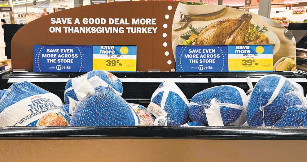 Stores keep turkey prices down; other goods may cost more