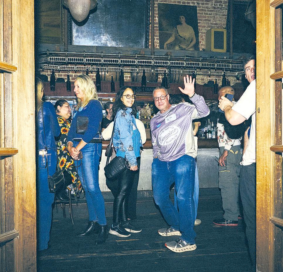 In this bar scene, it's all about finding a roommate