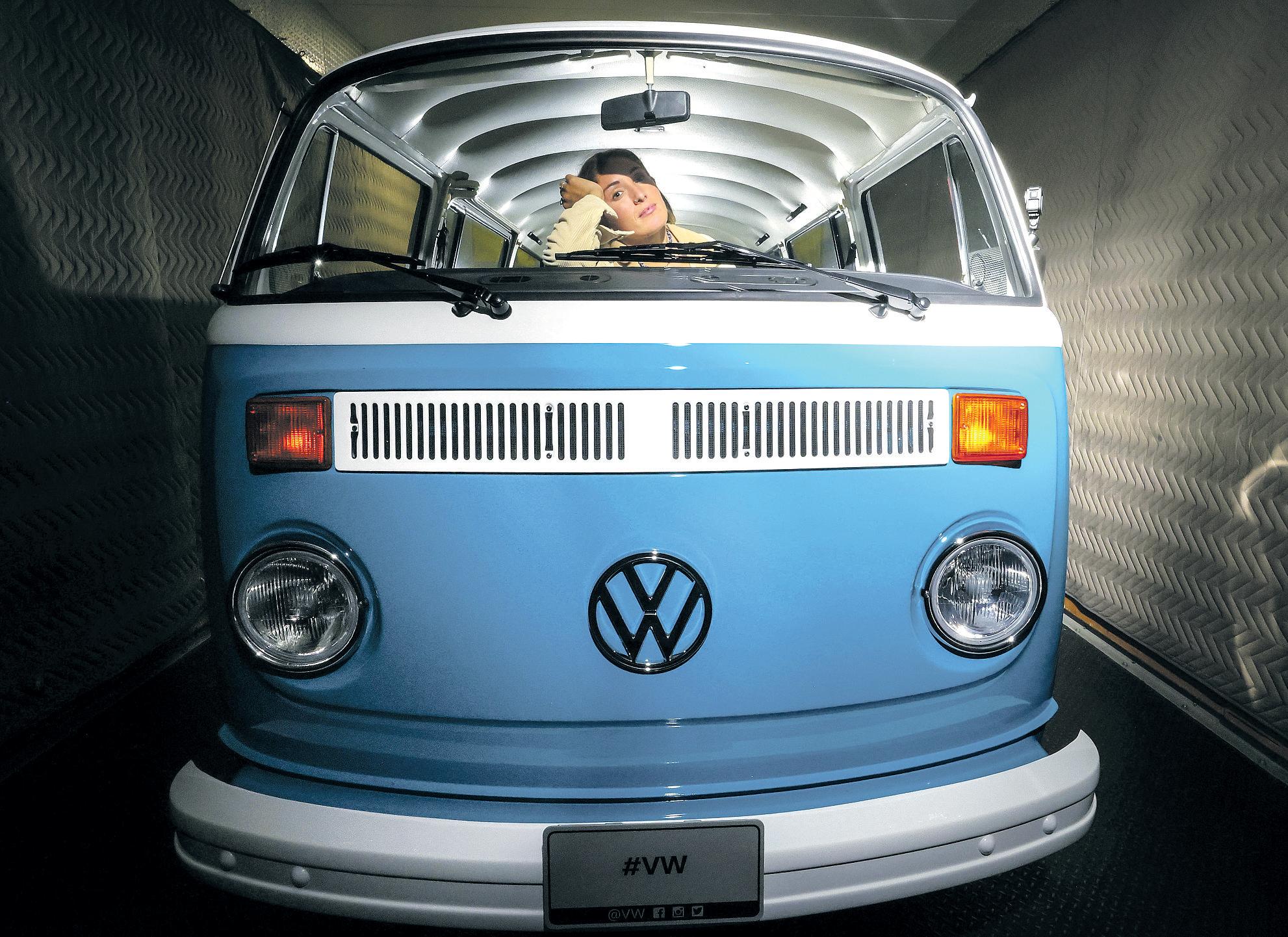 'Beacon of hope' after fire, a VW bus is given a retool