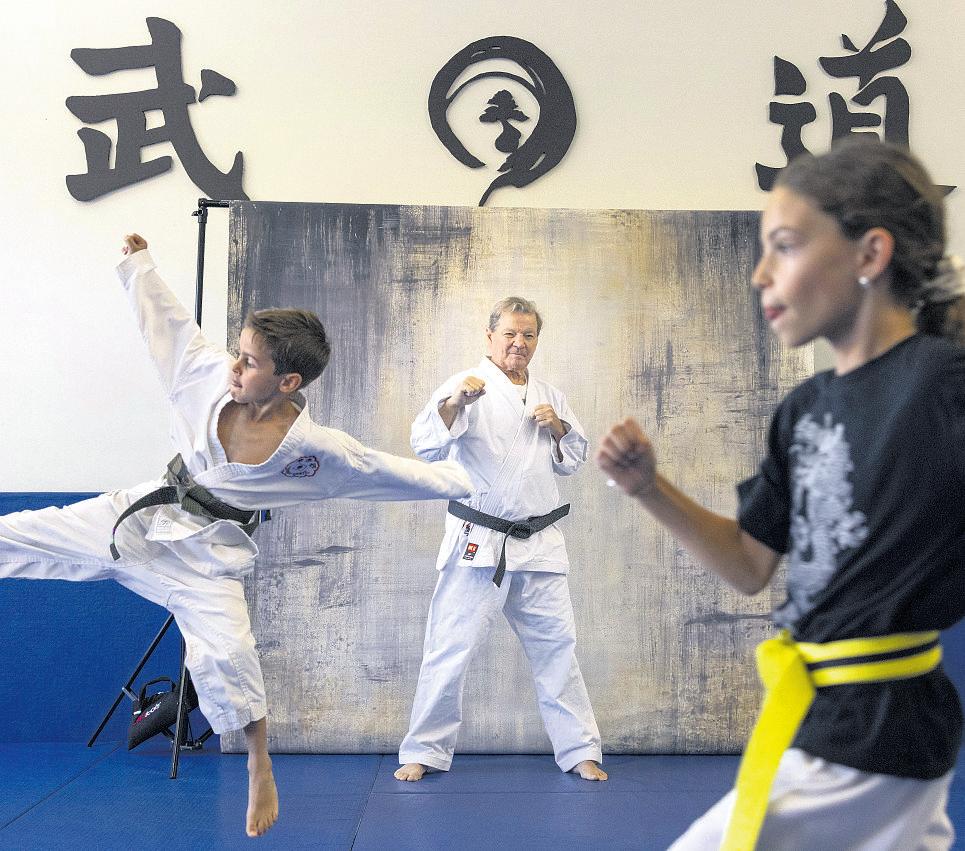 Getting off the mat after fire