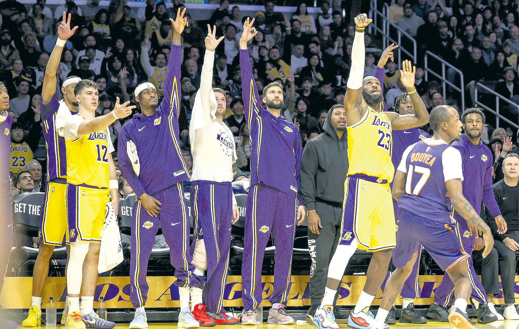 Trip will test legitimacy of Lakers