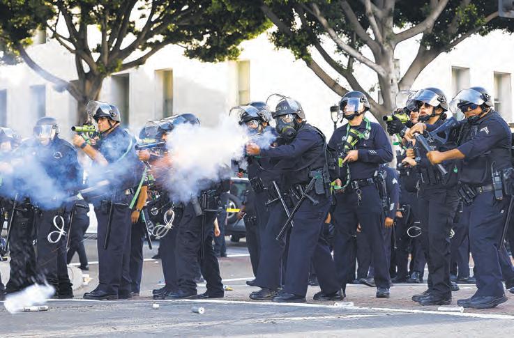 Council rejects ban on LAPD weapons