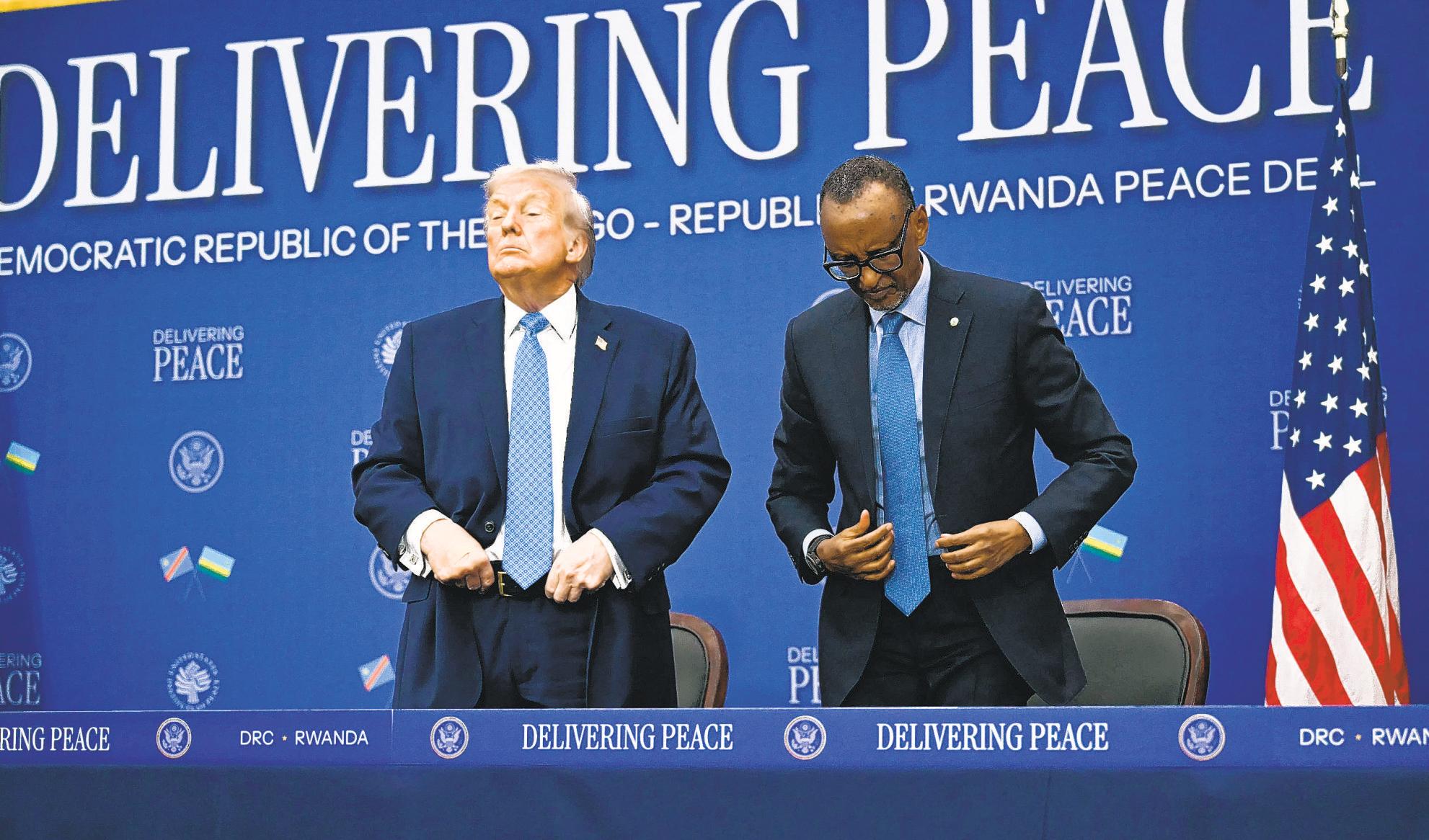 Trump’s name on peace institute