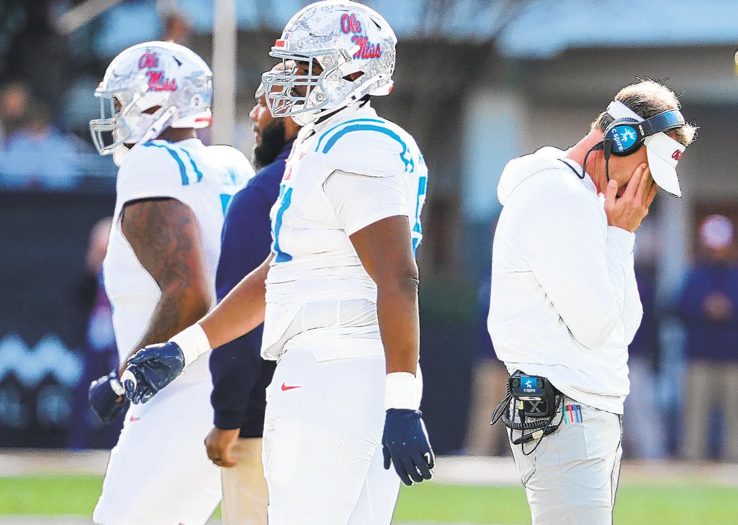 Mississippi players and Kiffin not on same page
