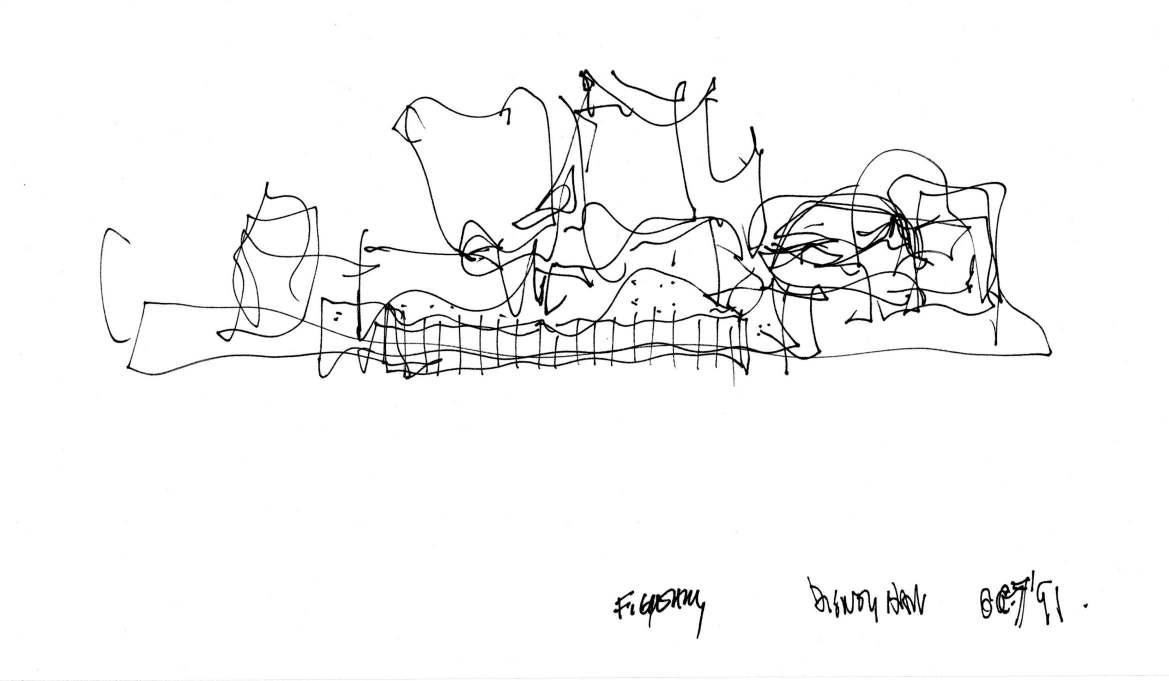 How his architecture has advanced music