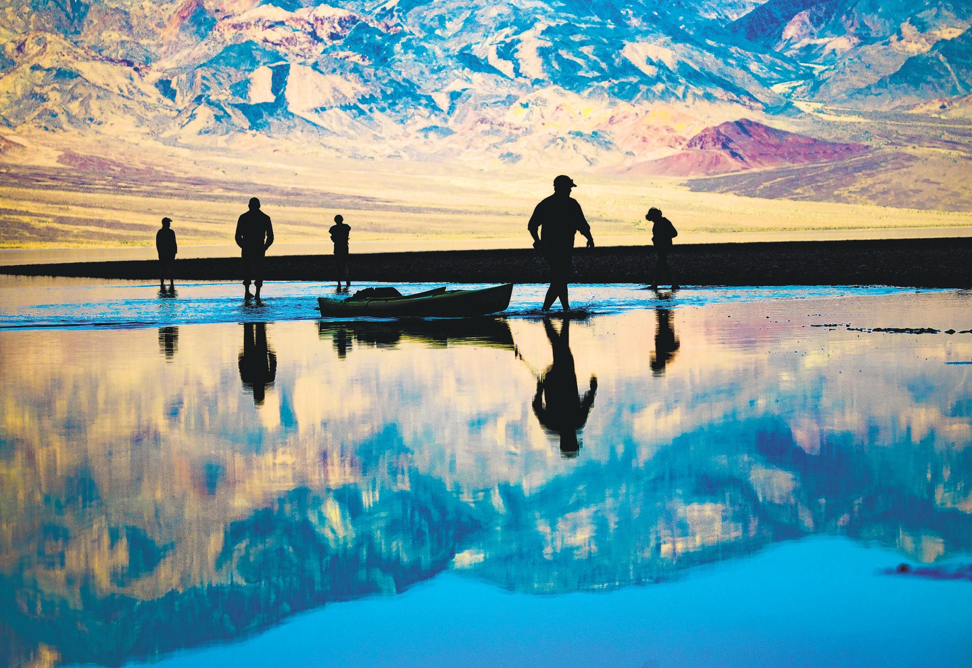 DEATH VALLEY LAKE IS BACK