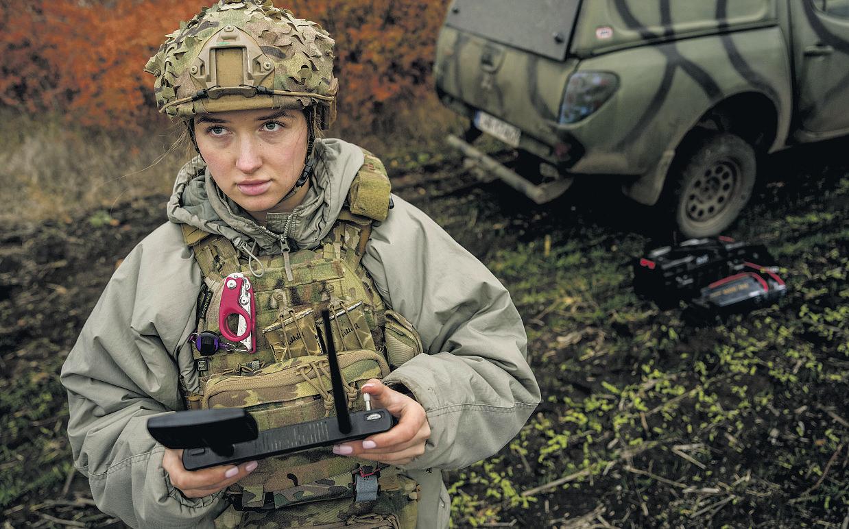 As tech advances, Ukrainian women embrace combat roles