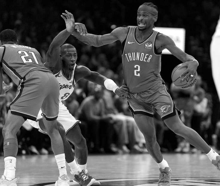Without Harden, Clippers fall to Thunder