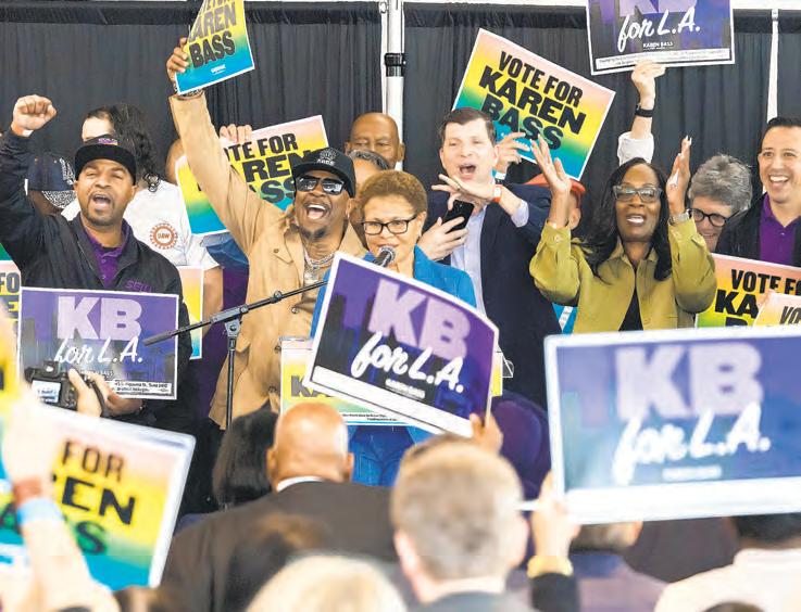 Bass launches her reelection campaign
