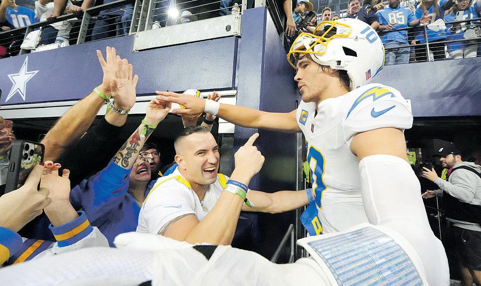 Christmas comes early for Chargers