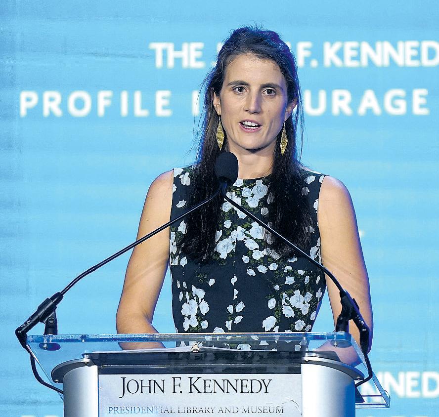 Environmental journalist and granddaughter of JFK