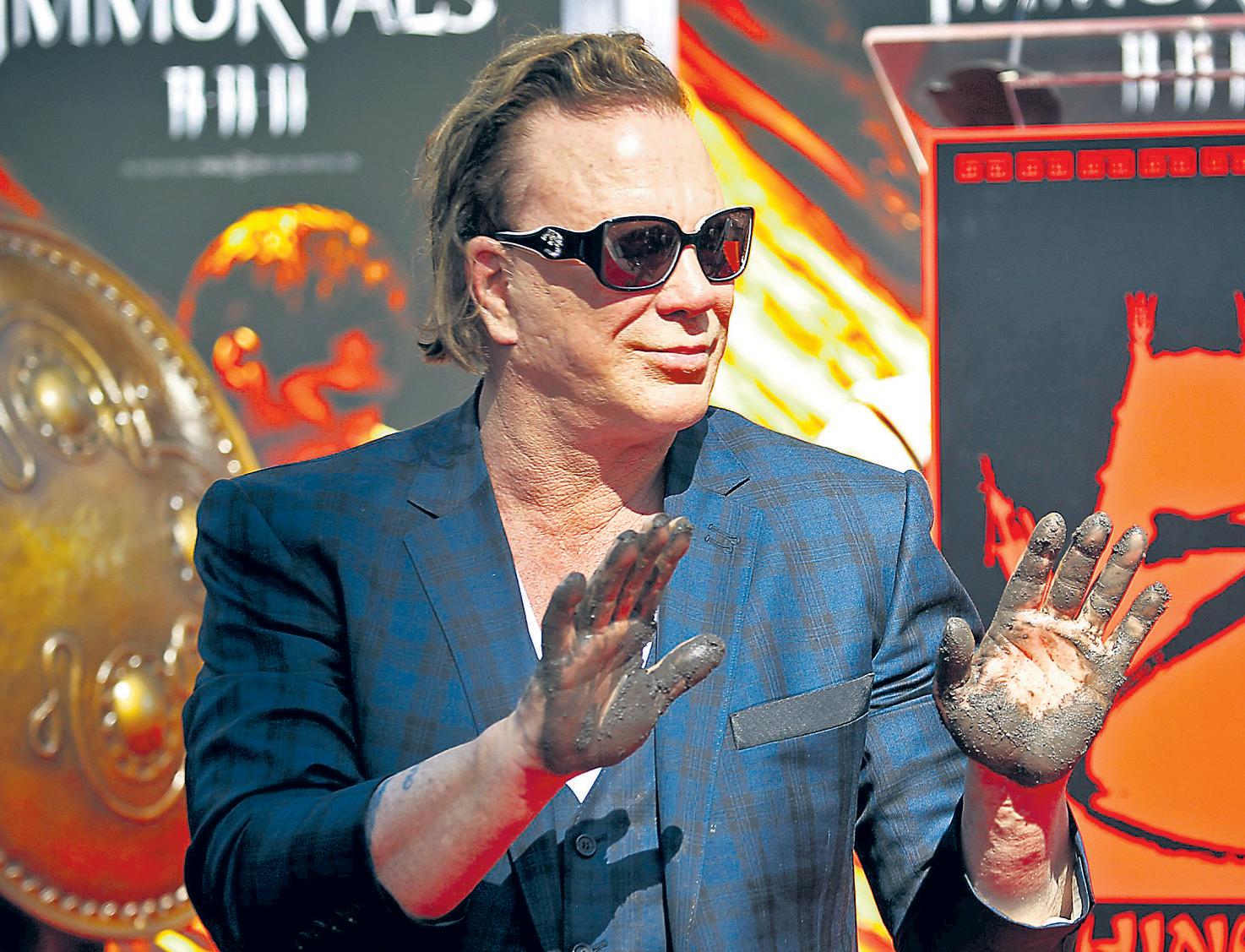 Mickey Rourke faces an eviction case