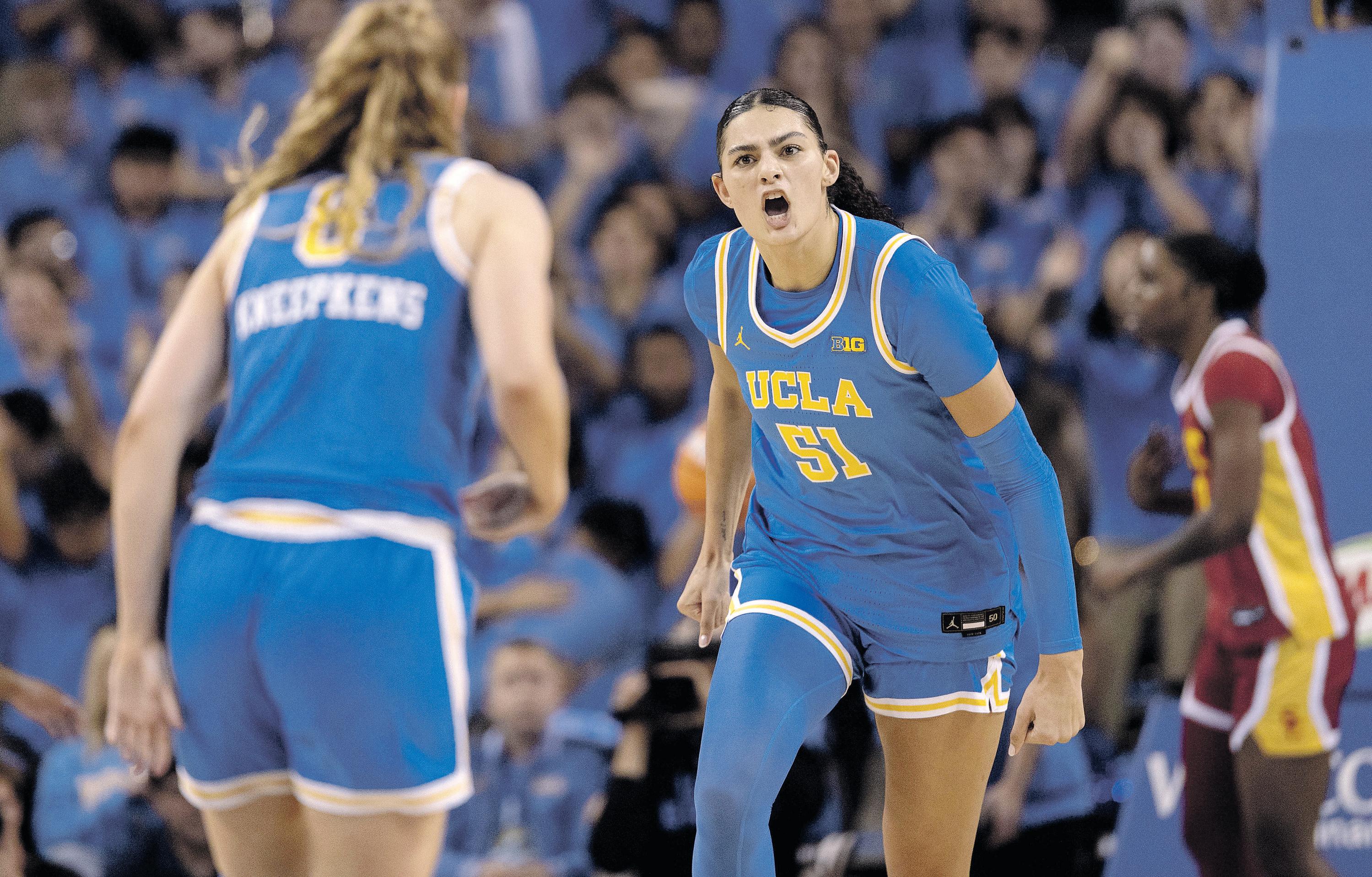 Sea of blue turns rivalry into wipeout