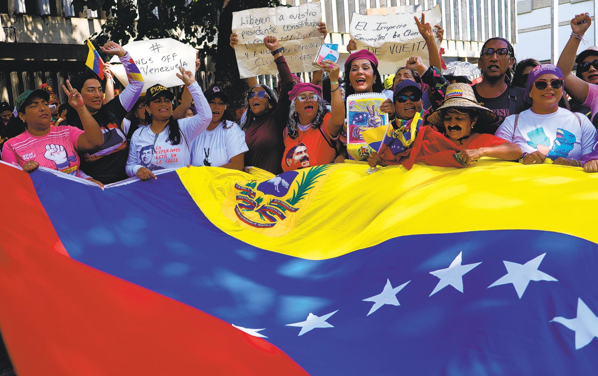 Confusion over Trump’s plans to ‘run’ Venezuela