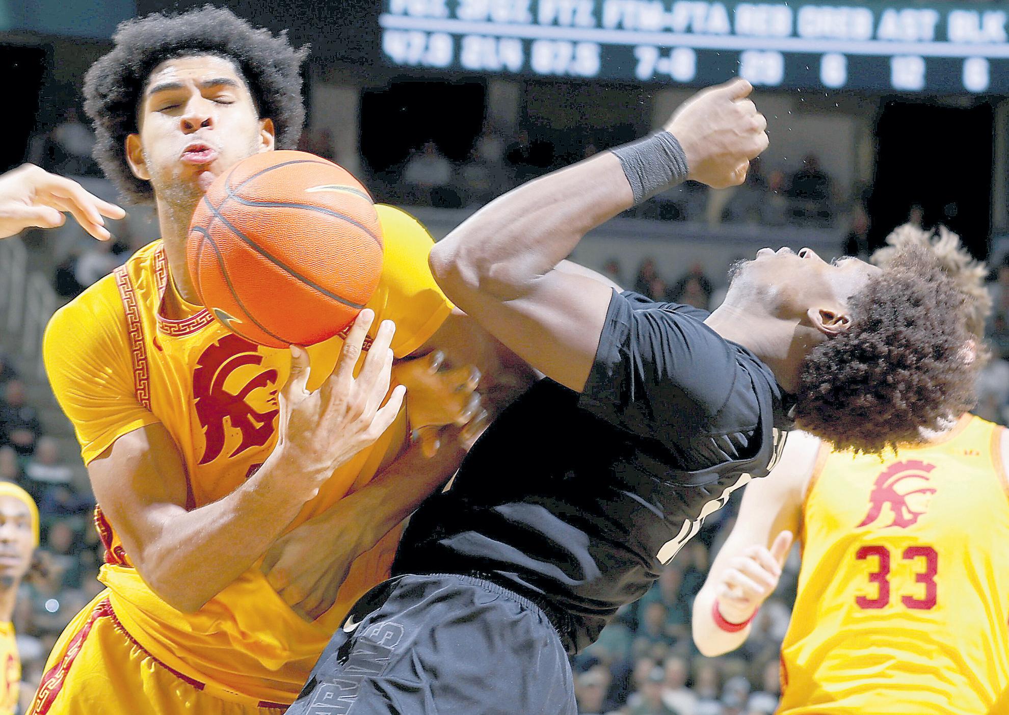 No. 12 Michigan State too much for the Trojans